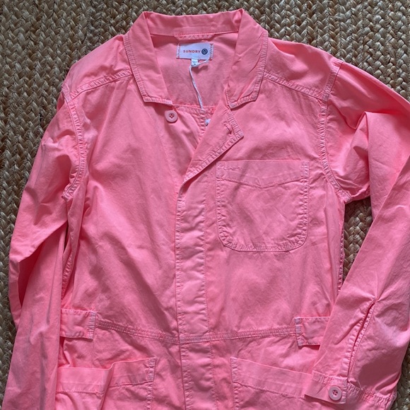 Sundry bright pink coveralls - Picture 2 of 7